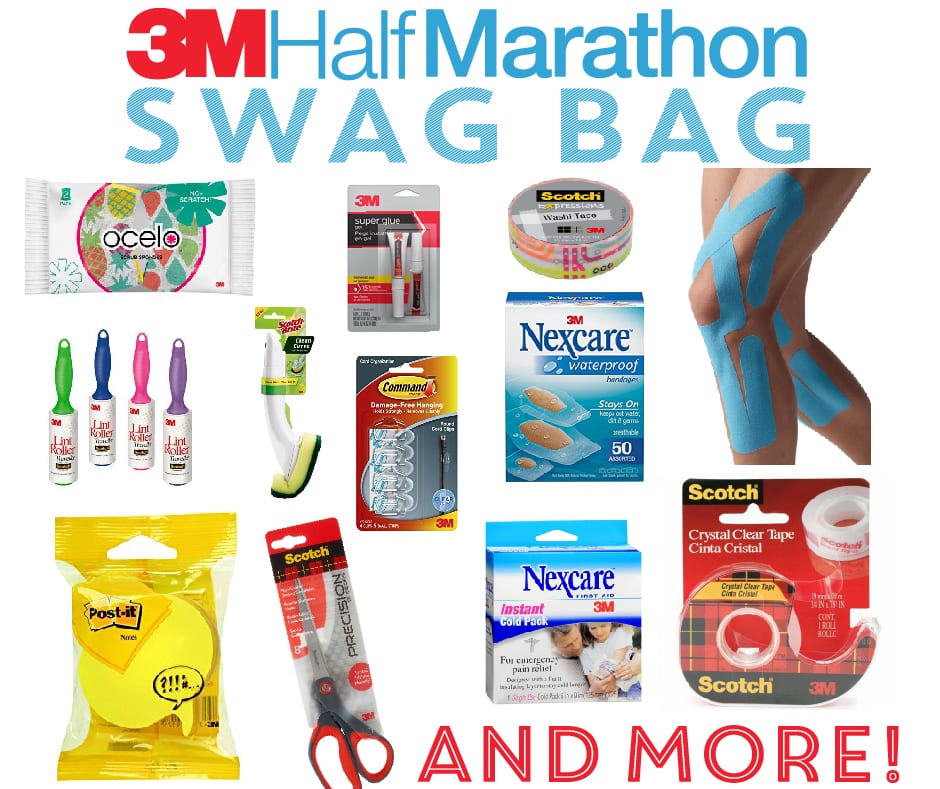 Race Swag & Finisher Medals 3M Half Marathon